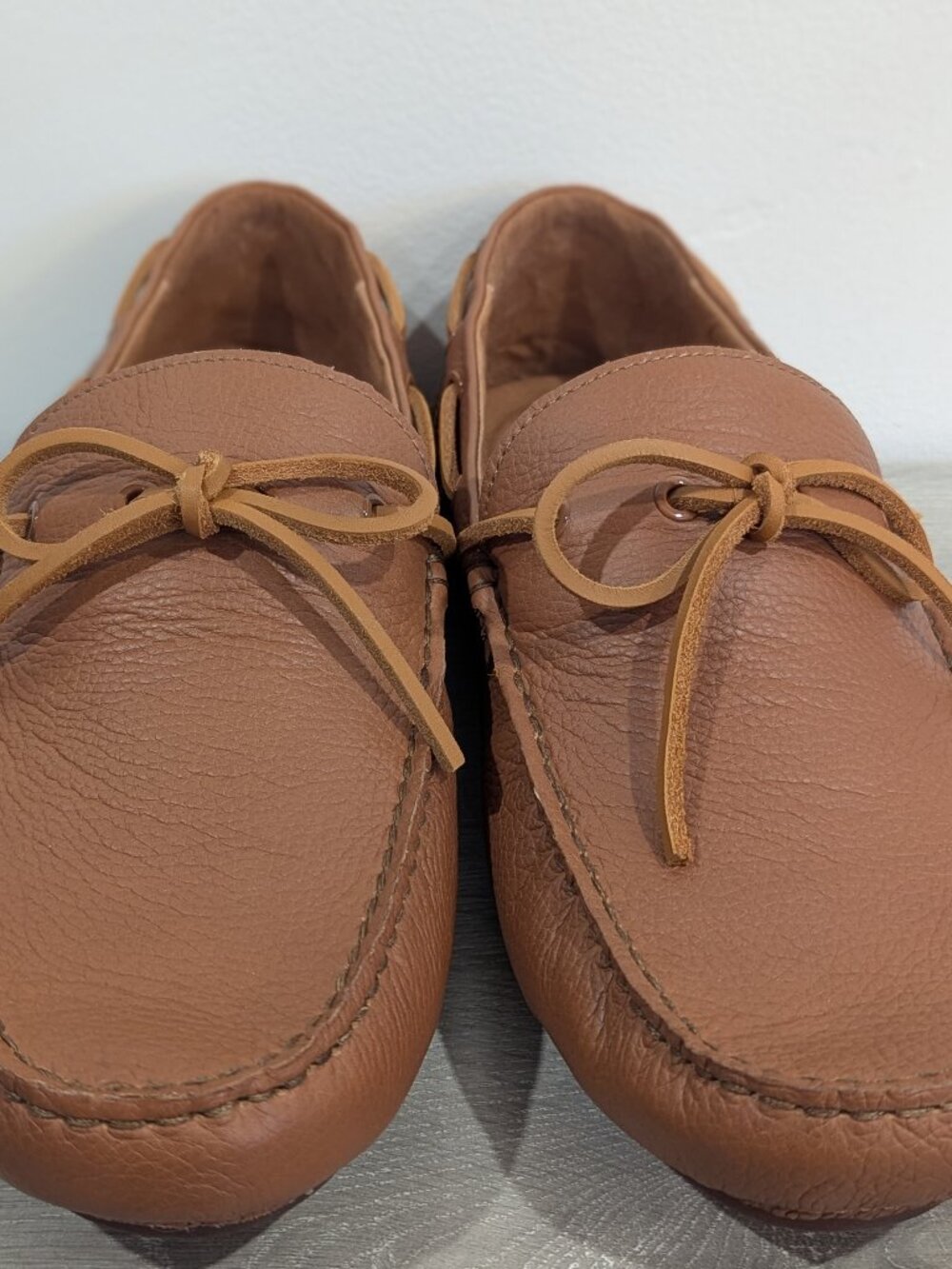 Gentle Souls by Kenneth Cole Men's Nyle Driver Boat Shoes Soft Suede & Leather 1